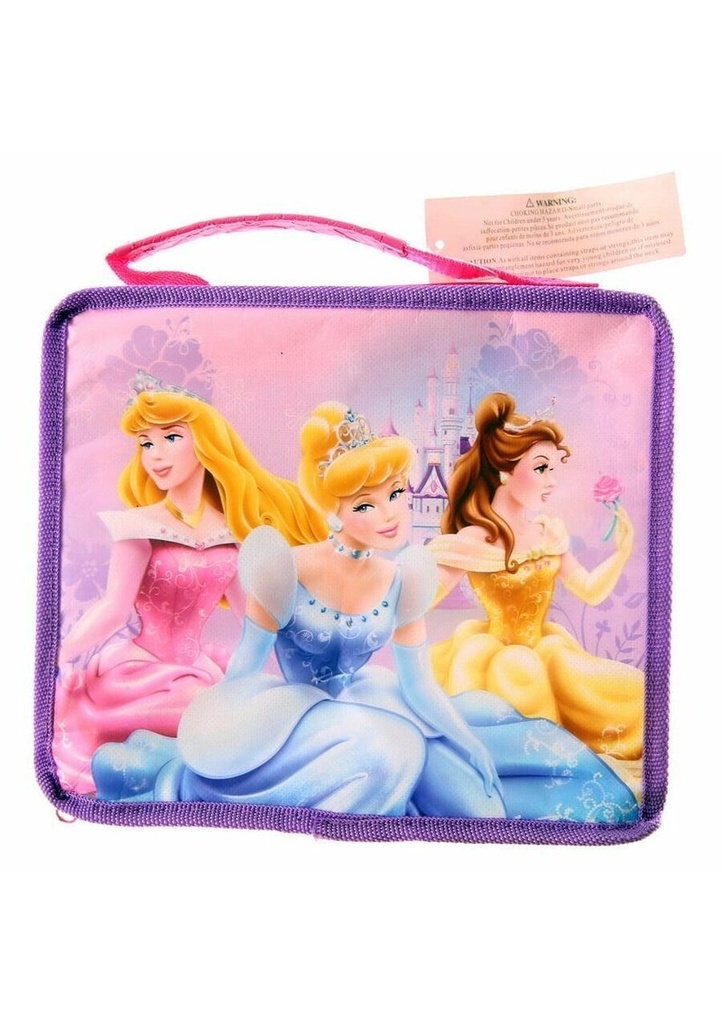 [PRINCB] Princess Assorted Pink & Purple Cooling Lunch Bag - 20cm x 24cm