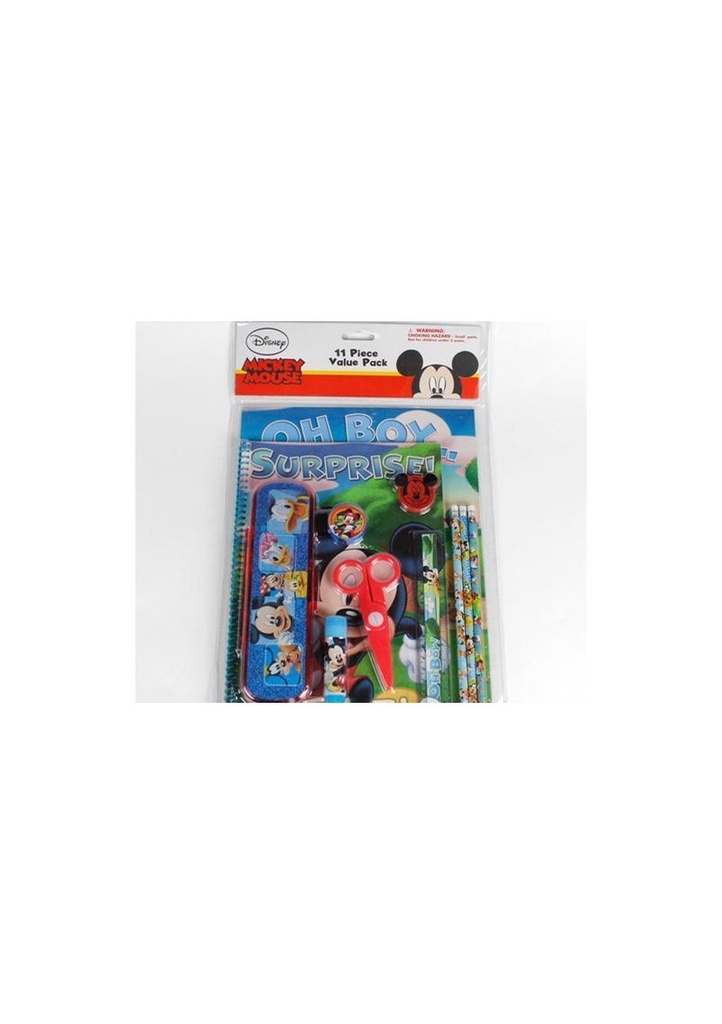 Mickey Mouse Clubhouse Stationery Value Pack - 11pk