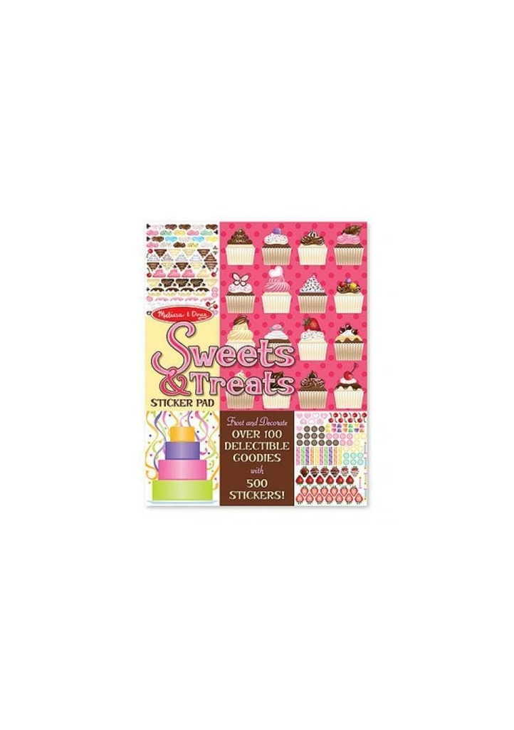 Melissa & Doug Sweets And Treats Sticker Pad 14" x 11" - 600pcs