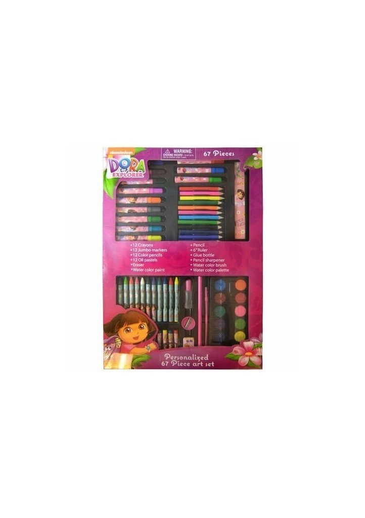 Dora the Explorer 67 Piece Art Set