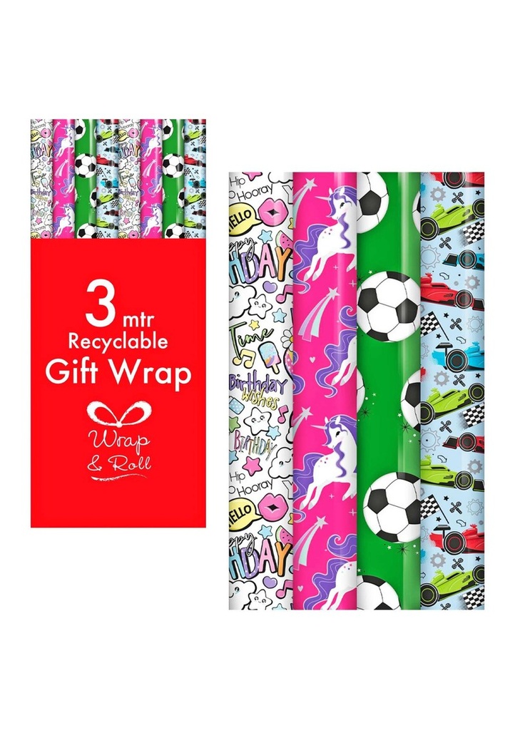 Everyday Wrapping Paper (3M) - Kids