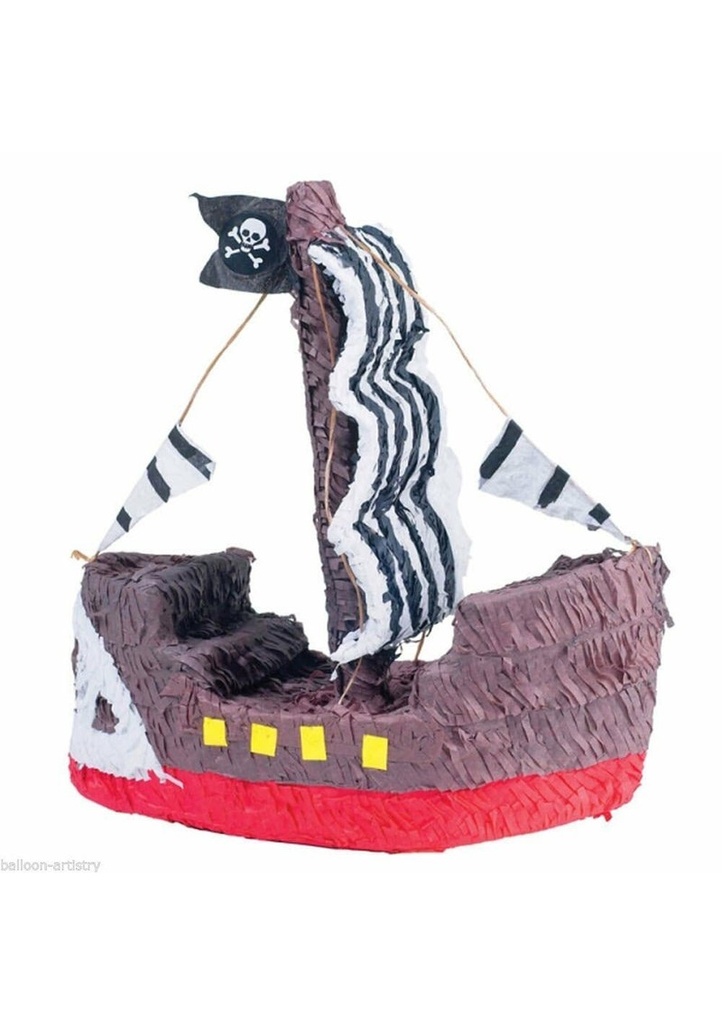 Pirate Ship Piñata - 40cm x 38cm