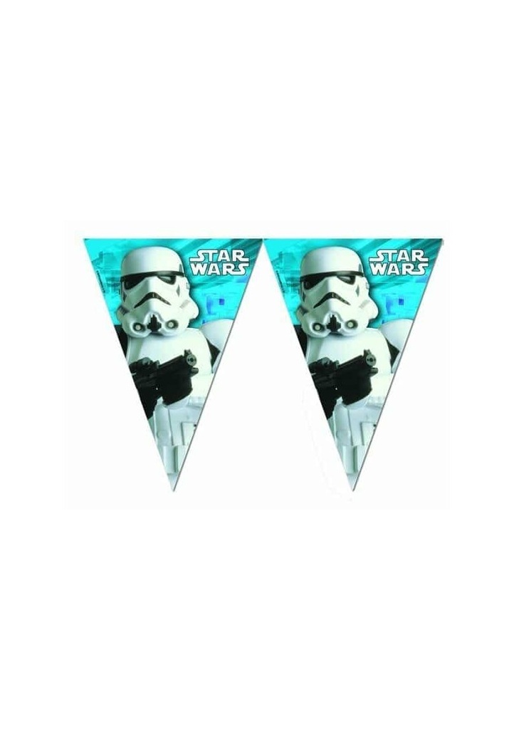 [84168] Star Wars Final Battle Triangle Flag Banner (9 flags) - 1pk