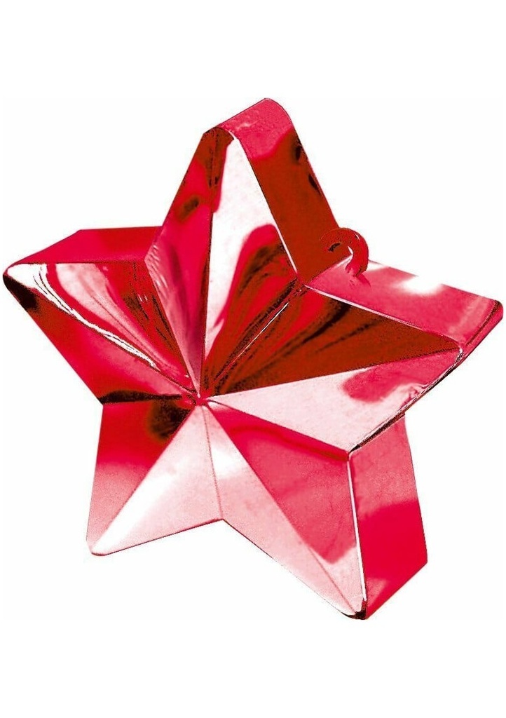 Red Star Balloon Weight 170g - 10cm