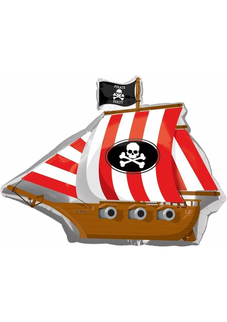 Pirate Party Super Shape Foil Balloons 26" (66cm)