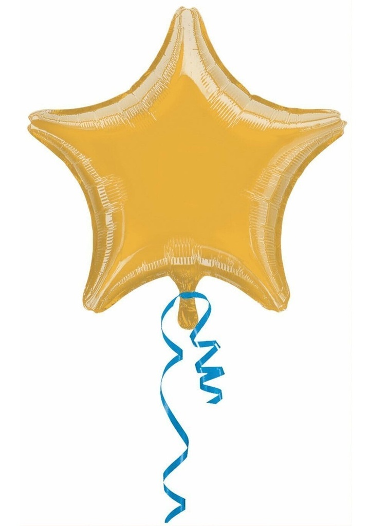 [3058501] Metallic Gold Star Foil Balloon 18''