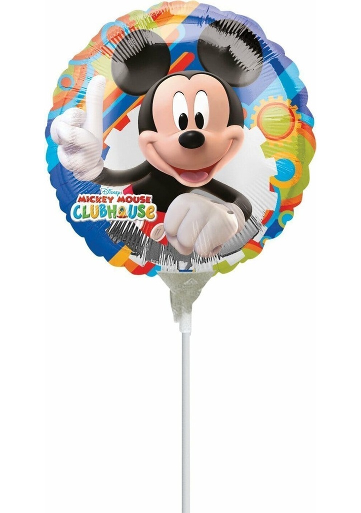 Mickey Mouse Mini Round Foil Balloon 9"