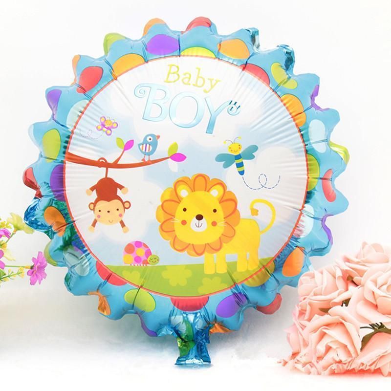 [26845] Baby Boy Tweet Foil Balloon 17"