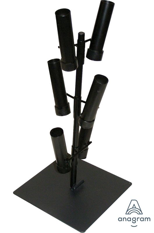 Cylinder Multi Display With Flat Base Display for Air-Filled Foil Balloons