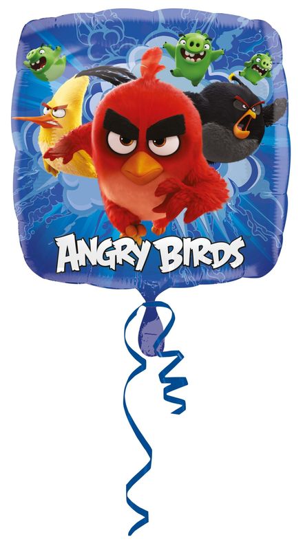 [3241101] Angry Birds Foil Balloon 17"