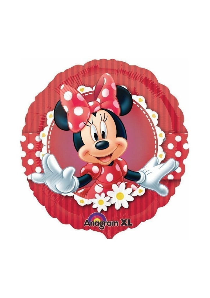 Minnie Mouse Round Foil Balloon 17"