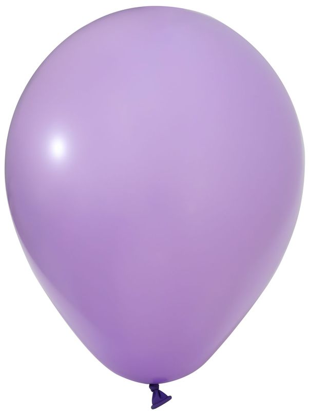 Balonevi Pastel Light Violet Latex Balloon 12 Inch - 100pcs