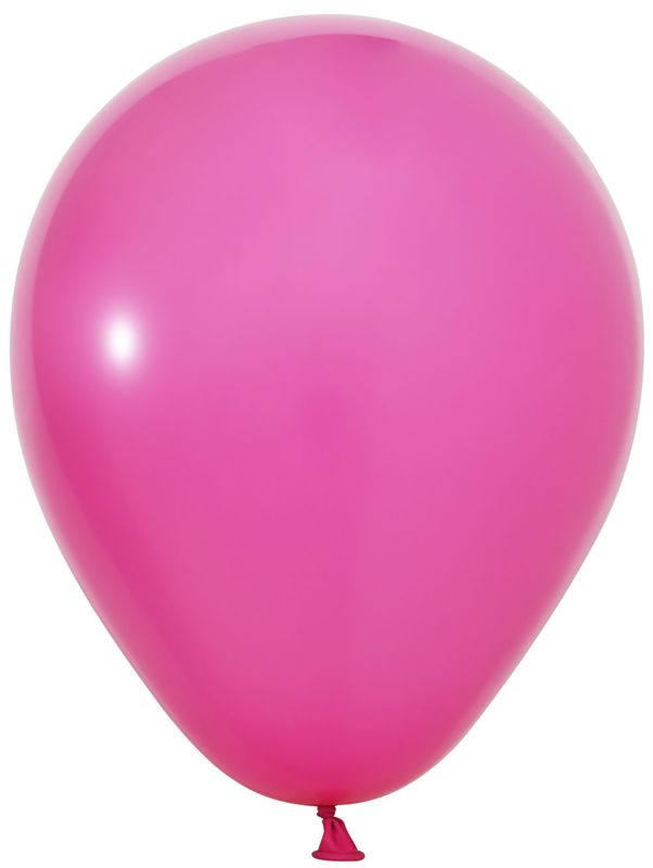 [BBP12100-09] Balonevi Pastel Fuchsia Latex Balloon 12 Inch - 100pcs