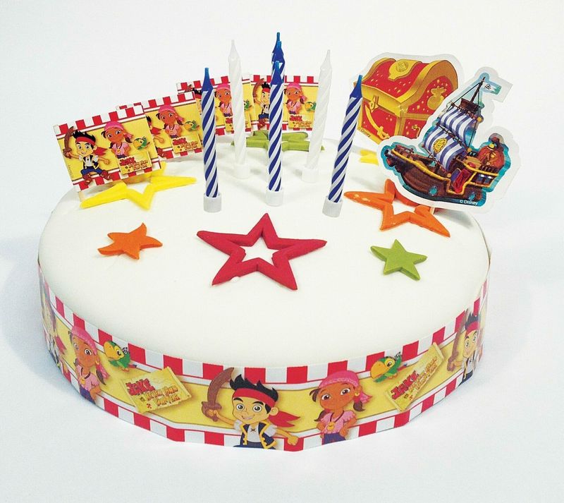 Cake Decorating Kit Jack and the Never Land Pirates - 19pk