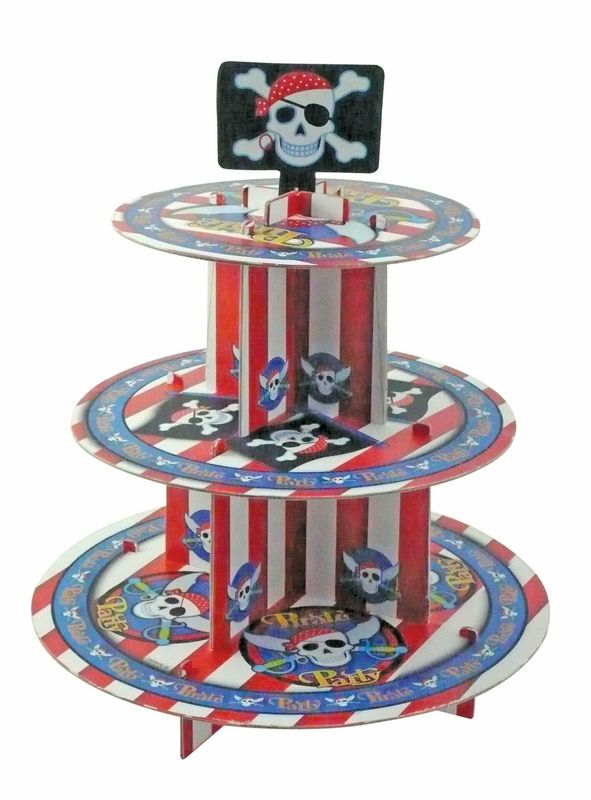 Cup Cake Stand Pirate - 3 Tier