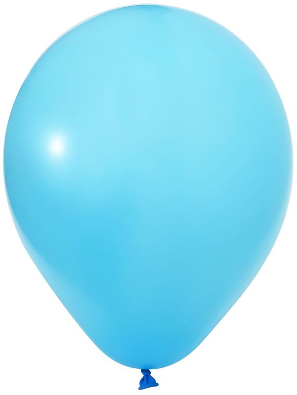 Balonevi Pastel Light Blue Latex Balloon 12 Inch - 100pcs