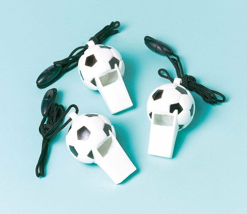 [INT390537] Championship Soccer Whistles - 12pk