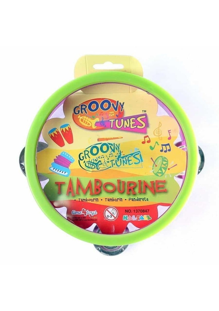 Groovy Tambourine - 14cm