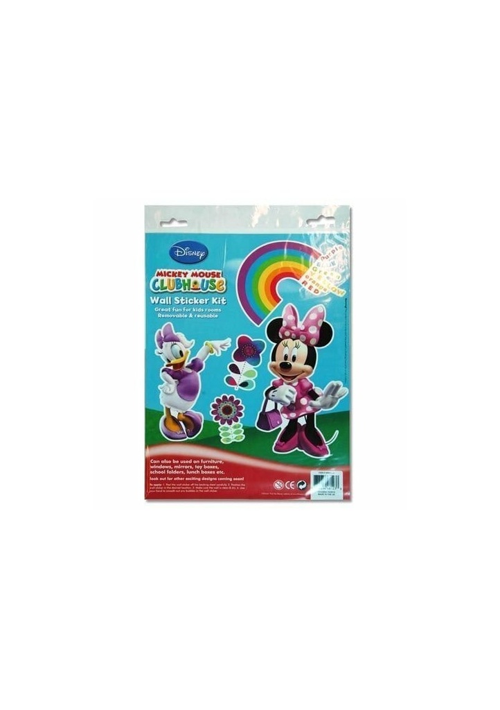 Mickey Mouse Clubhouse Wall Sticker Kit - 6pk