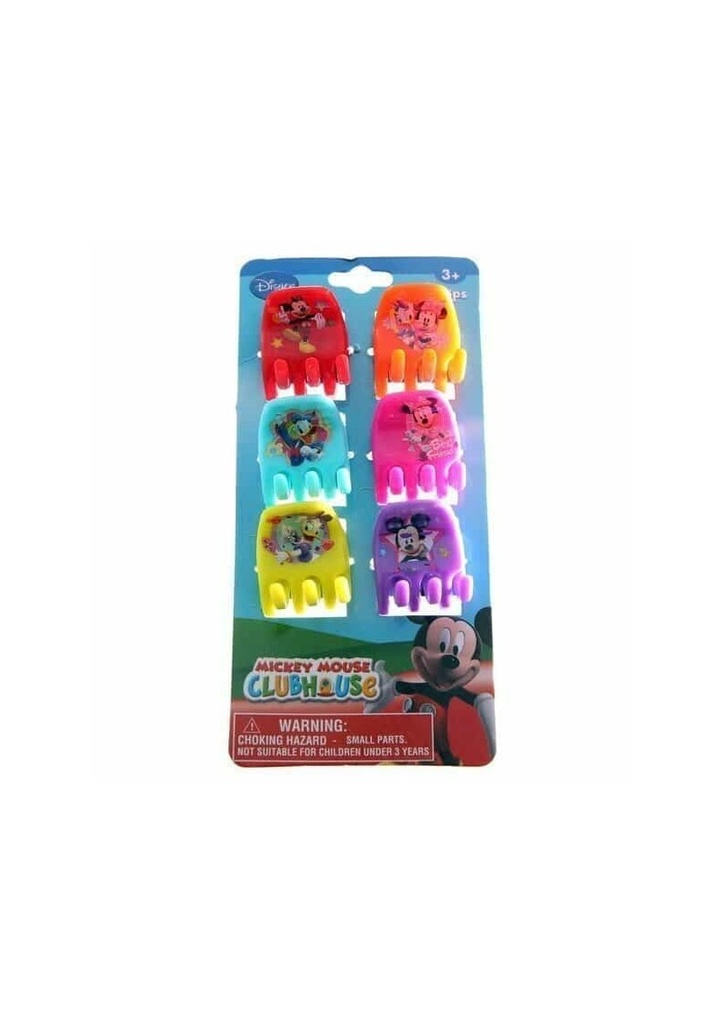 Mickey Mouse Clubhouse Hair Clips - 6pk