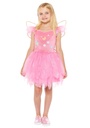 Pink Fairy Girl Costume - Age 6 to 8 Years