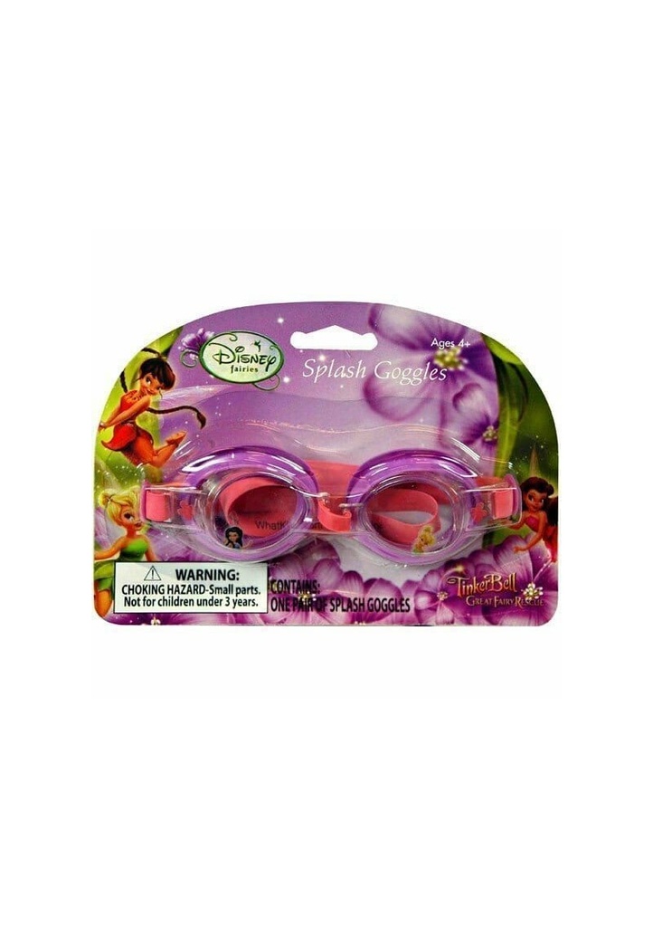 Tinkerbell and Fairies Pink Swim Goggles - Ages 4+
