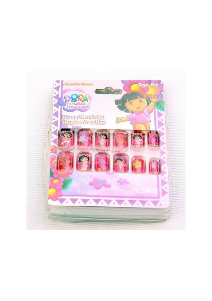 Dora the Explorer Printed Nails - 12pk