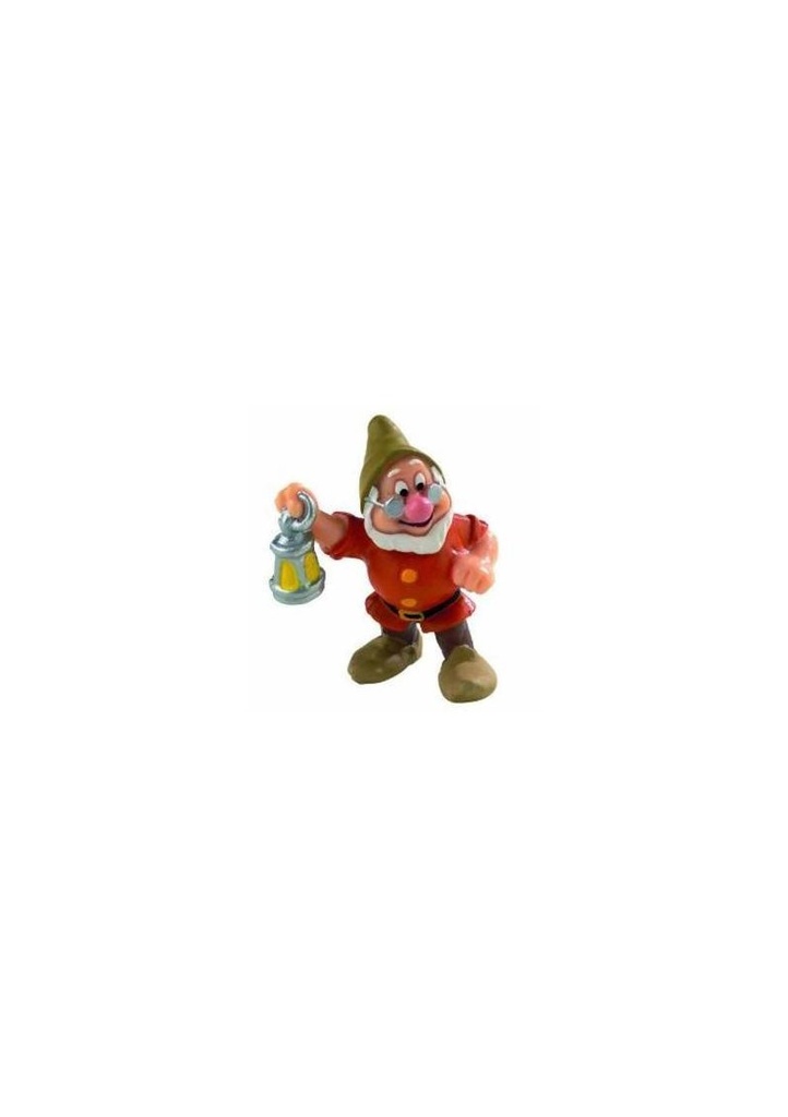 Princess Snow White Dwarf Doc Plastic Cake topper - 5.5cm