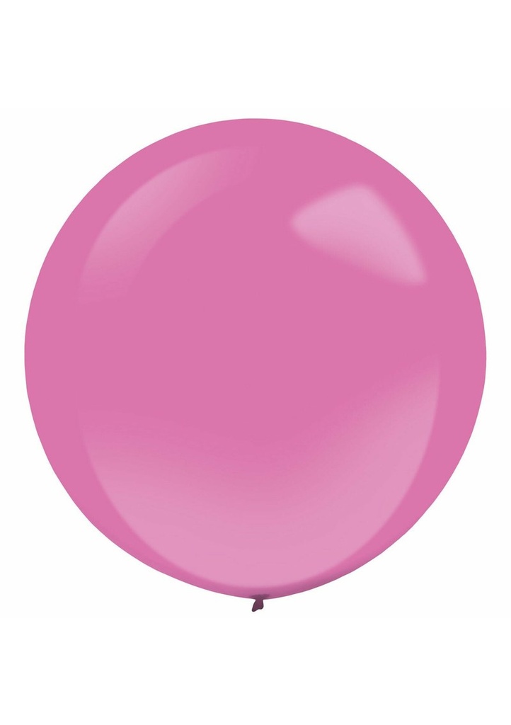 Everts Latex Balloon Hot Pink Fashion - (24"/60cm) - 1pc
