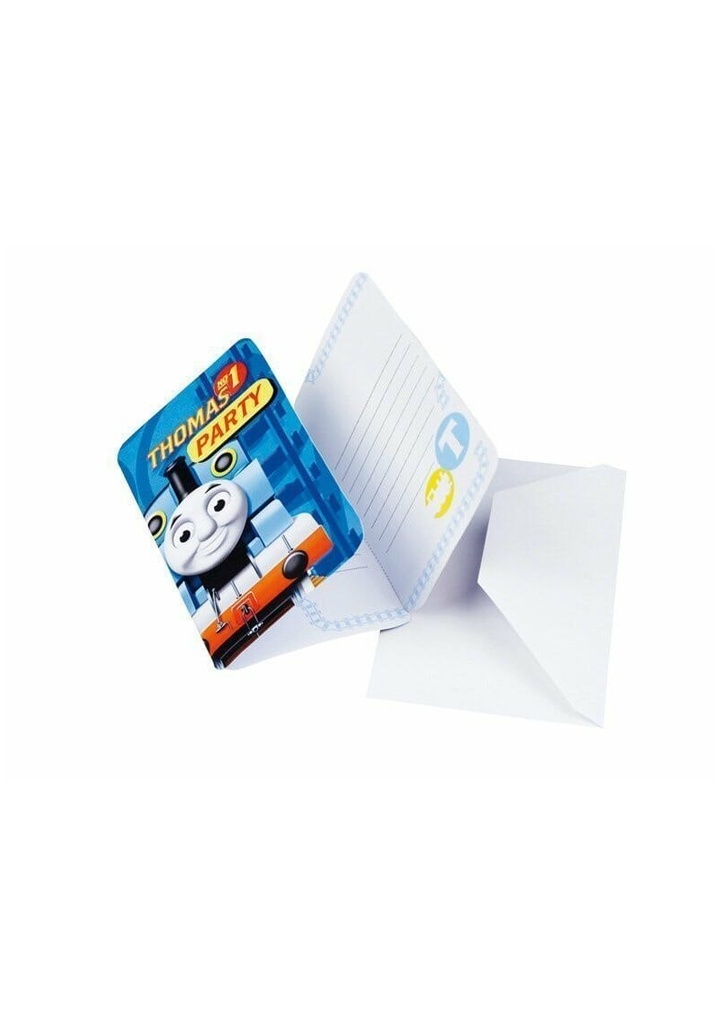 [552164] Thomas & Friends Invitations - 6pk