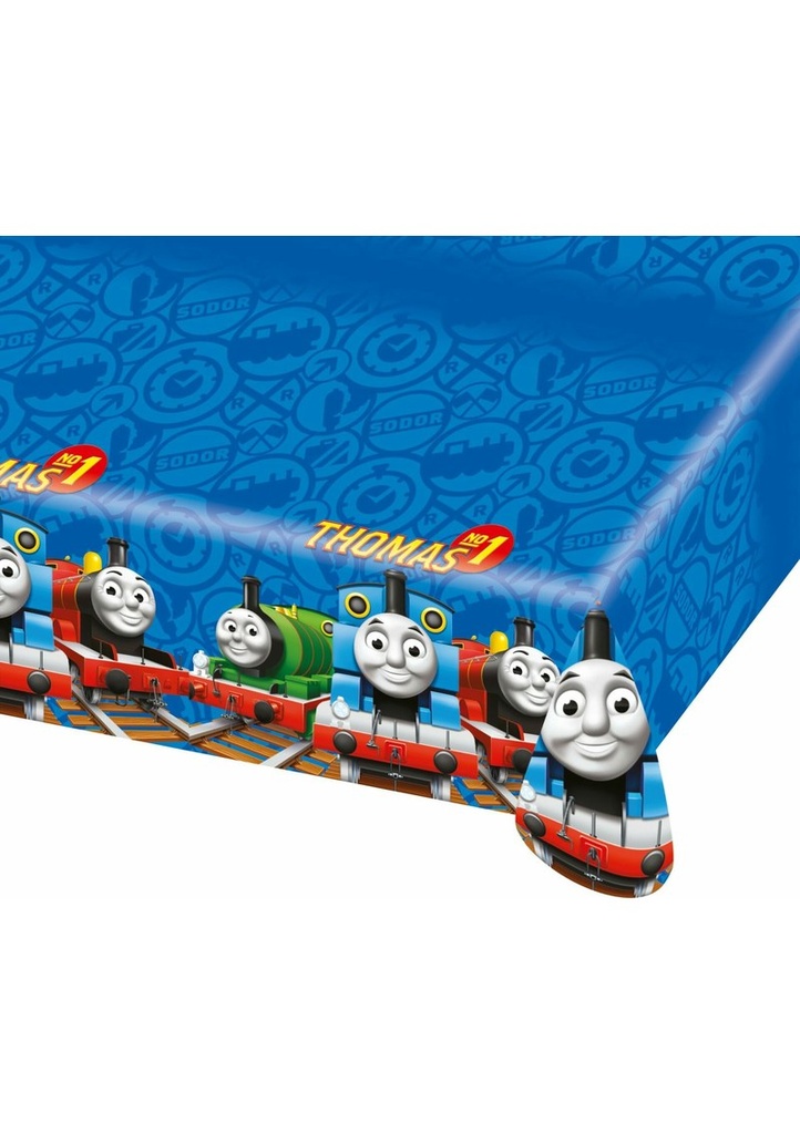 [552160] Thomas & Friends Plastic Tablecover - 120cm x 180cm