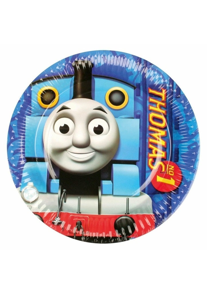 [552157] Thomas & Friends Paper Plates 18cm - 8pk
