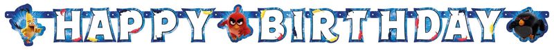[9900934] Angry Birds Paper Letter Banner - 1.78m