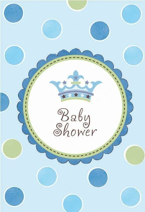 Baby Shower Boy Invitations - 8pk