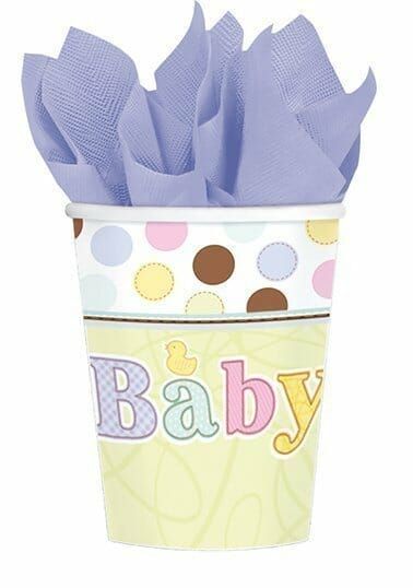 Baby Shower Tiny Bundle Paper Cups - 18pk