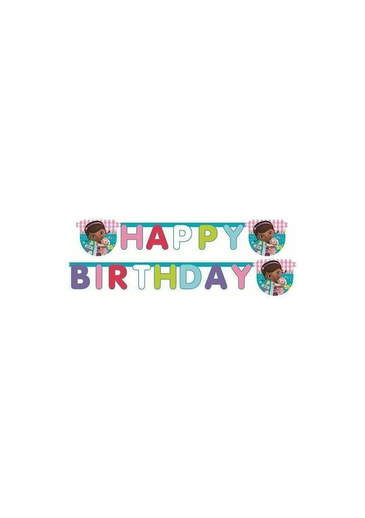 Doc McStuffins Paper Letter Banner - 2.2m