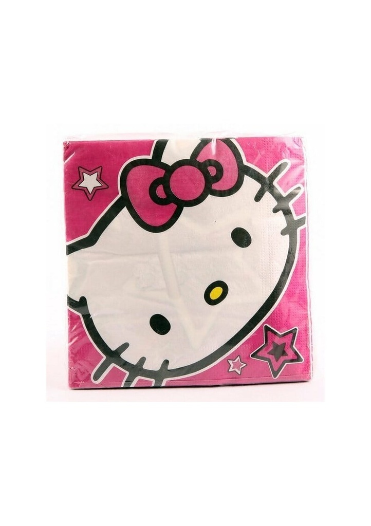 Hello Kitty Napkins 33cm x 33cm - 16pk