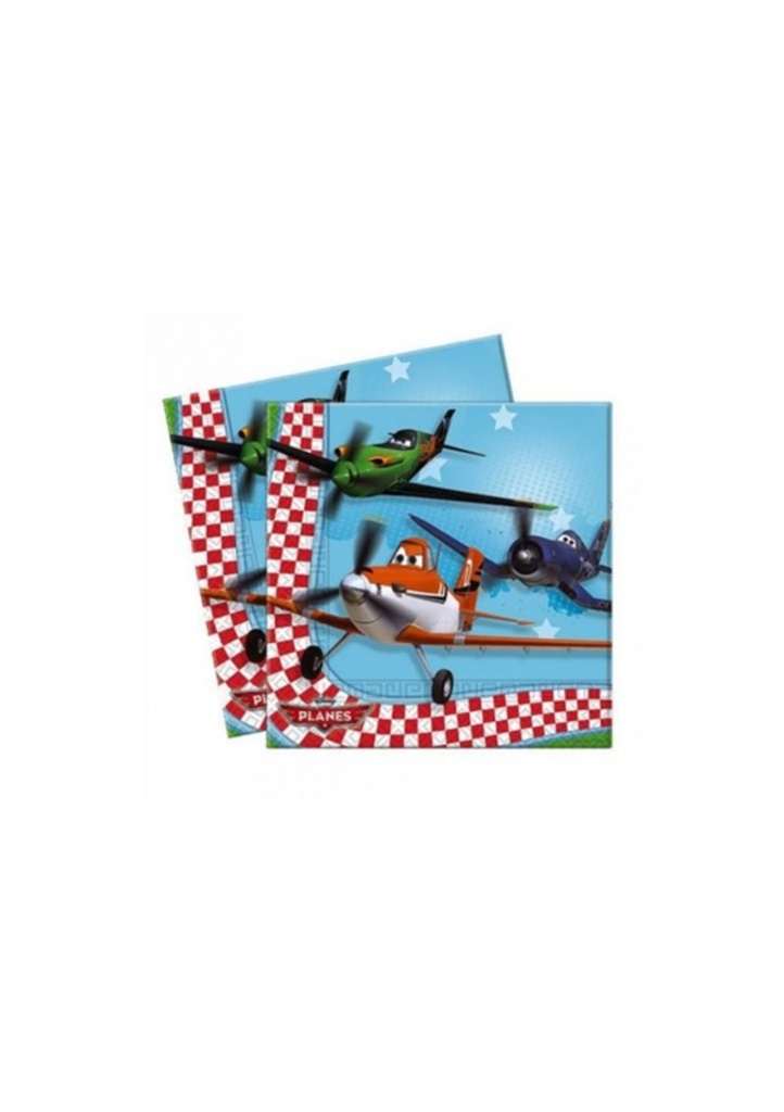Planes Napkins 33cm x 33cm - 20pk