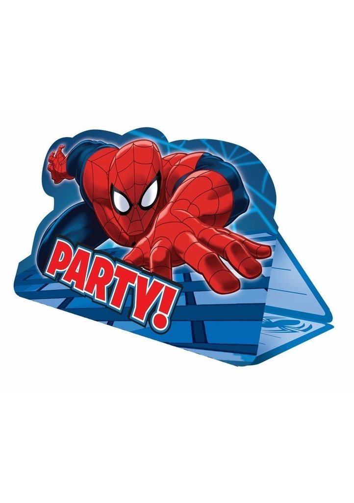 Spider-Man Invitations - 8pk