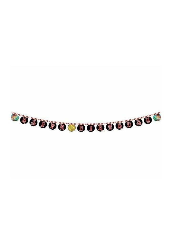 [826164] Jake and the Never Land Pirates Paper Letter Banner - 2.2m