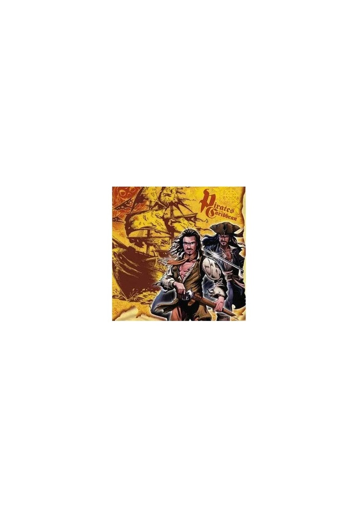 Pirates of the Caribbean Napkins 32.7cm x 33cm - 16pk