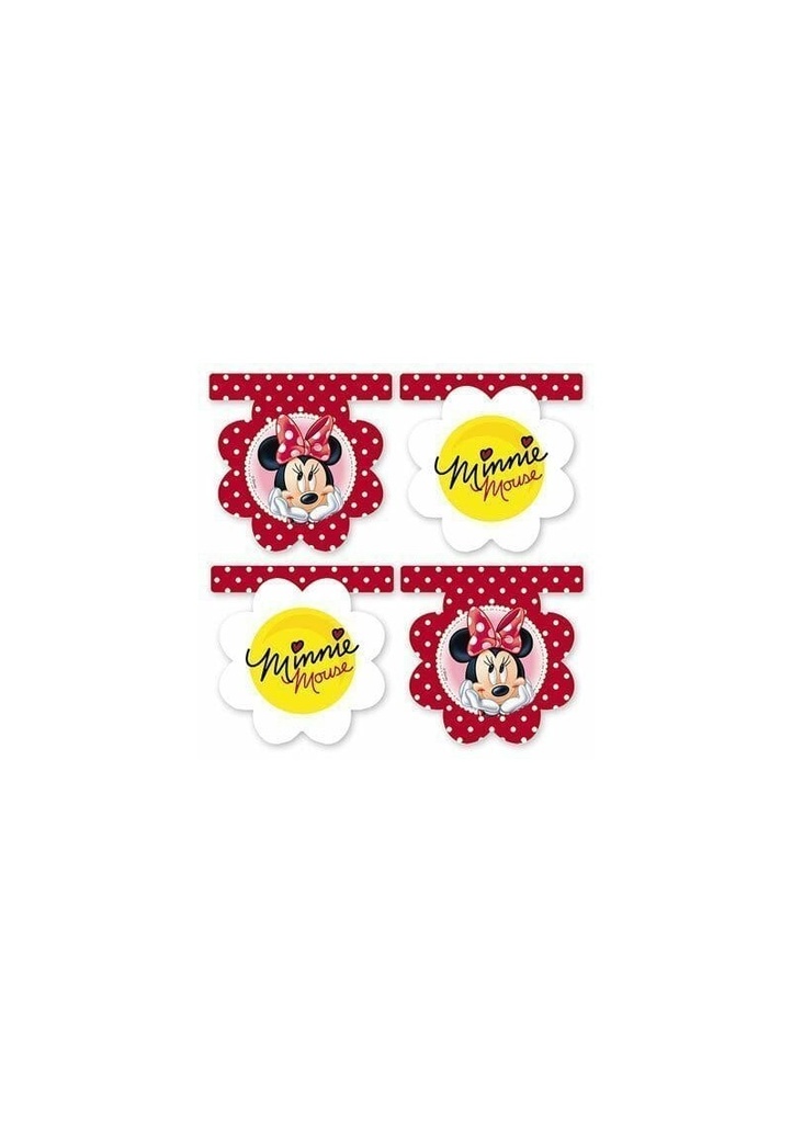 Minnie Mouse Plastic Flag Banner - 3m