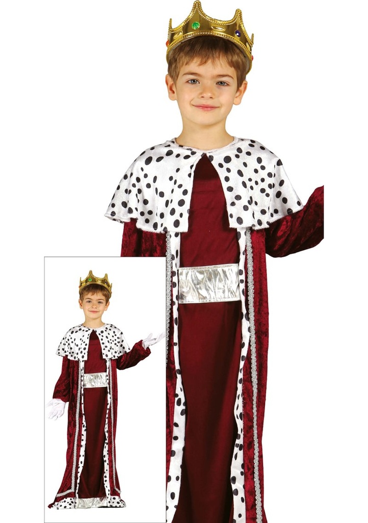 King Boy Maroon (Rey Mago) - Age 7 to 9 Years