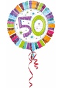 Radiant No.50 Foil Balloon (45cm)