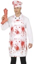 Halloween Chef Hat & Apron With Blood 55x70cm