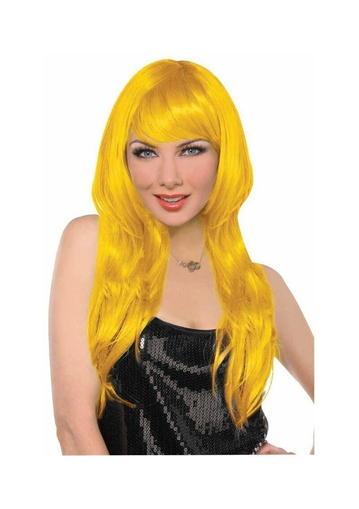 Yellow Glamorous Wig - Adult One Size