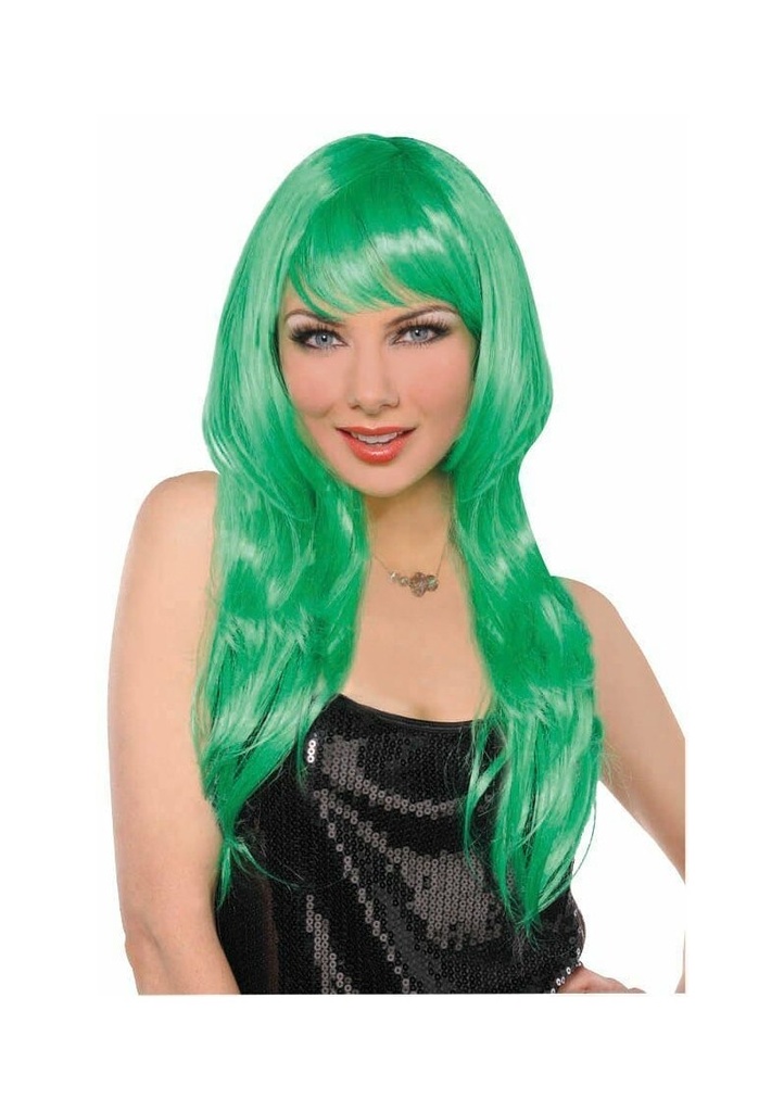 Green Glamorous Wig - Adult One Size