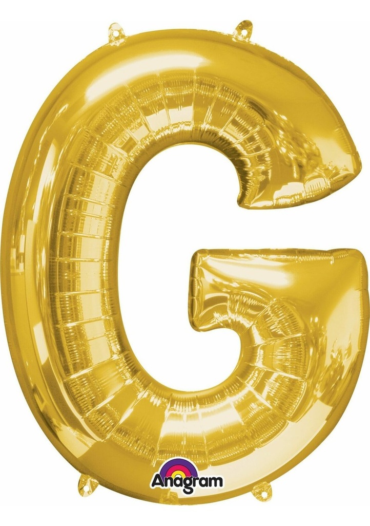[3302401] Gold Letter " G " Foil Balloon 16''