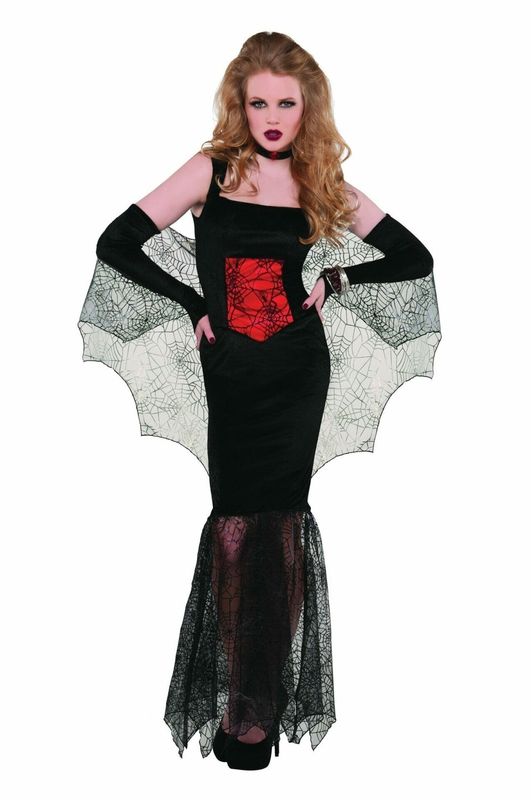 [996217] Black Widow Seductress - UK Size Large 12/14