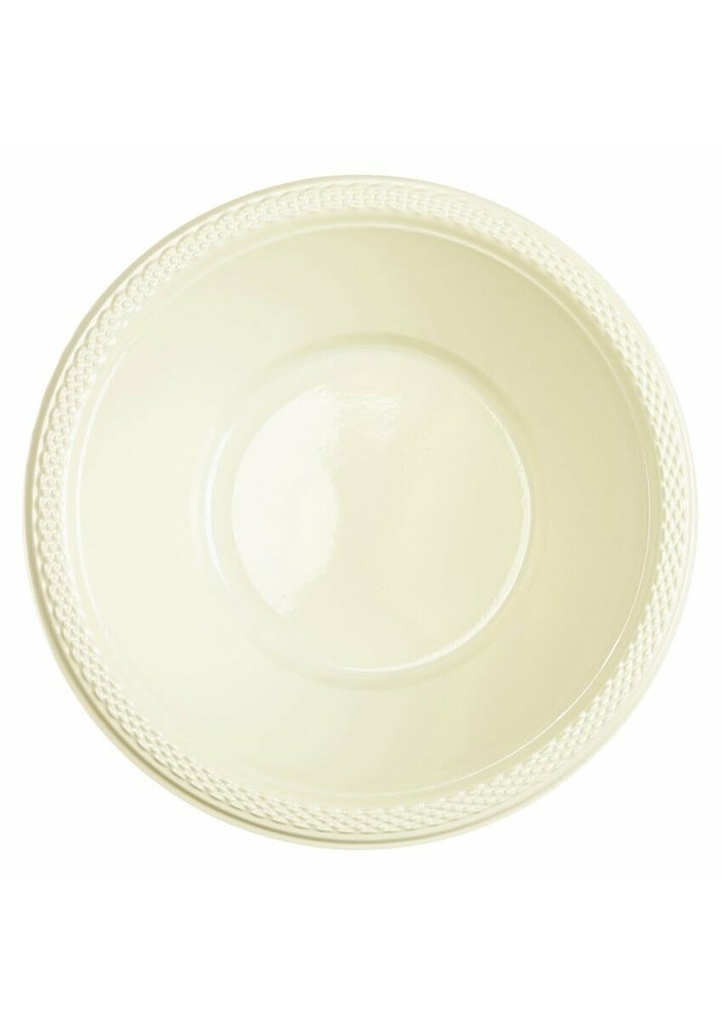 Vanilla Crème - 10 x Plastic Bowls 355ml